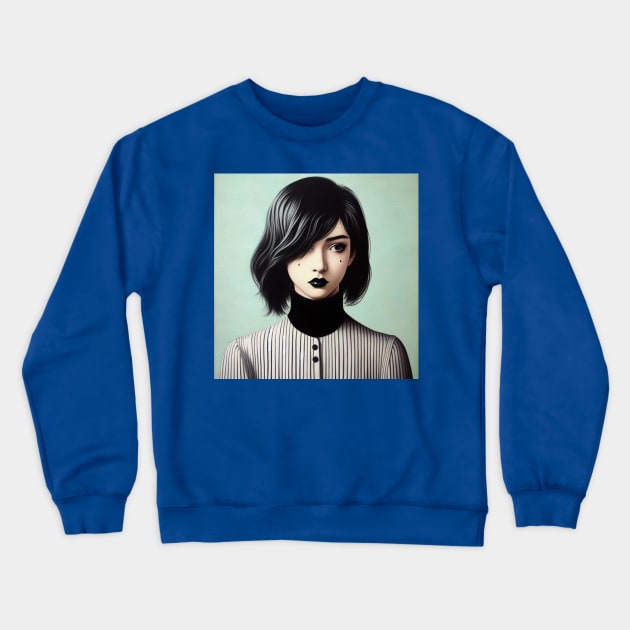 Andrea Crewneck Sweatshirt by Donkeh23